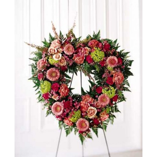 La couronne en forme de coeur Repos éternel La couronne en forme de coeur Repos éternel